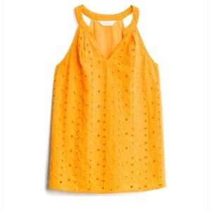 Market & Spruce sleeveless eyelet tank - size M